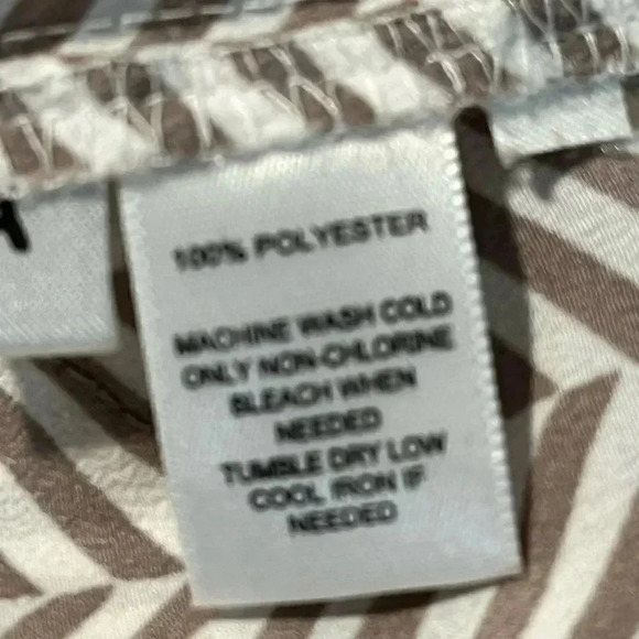 LOFT Size M striped tank top with sequin accents EUC - Picture 9 of 9